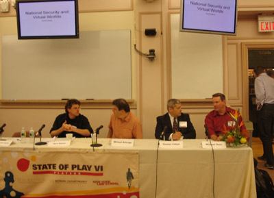 Surveillance Panel at State of Play, NY